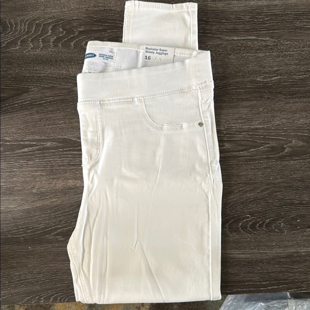 Old Navy Women's Cream Jeans